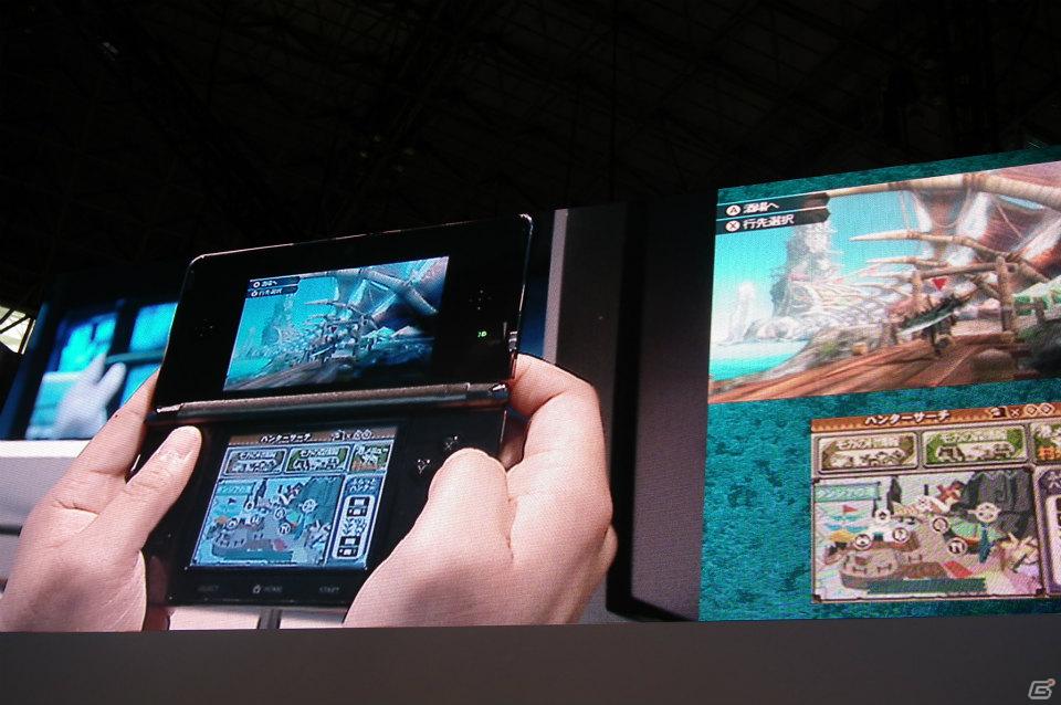 【TGS 2011】気になる新要素が続々！！3DS「モンスターハンター3（トライ）G」ステージリポートの画像8