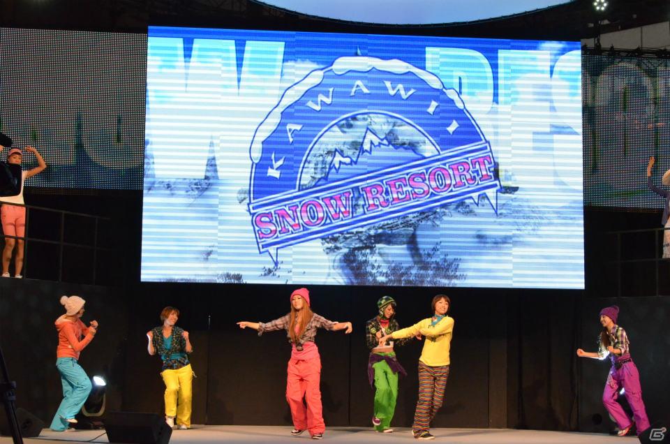 【TGS 2011】各リゾートをダンスで表現したWii「ゴーバケーション」演出ステージを実施の画像12