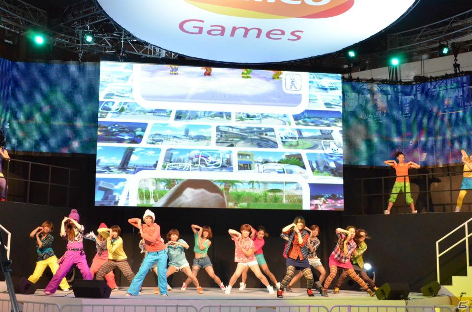 【TGS 2011】各リゾートをダンスで表現したWii「ゴーバケーション」演出ステージを実施の画像2