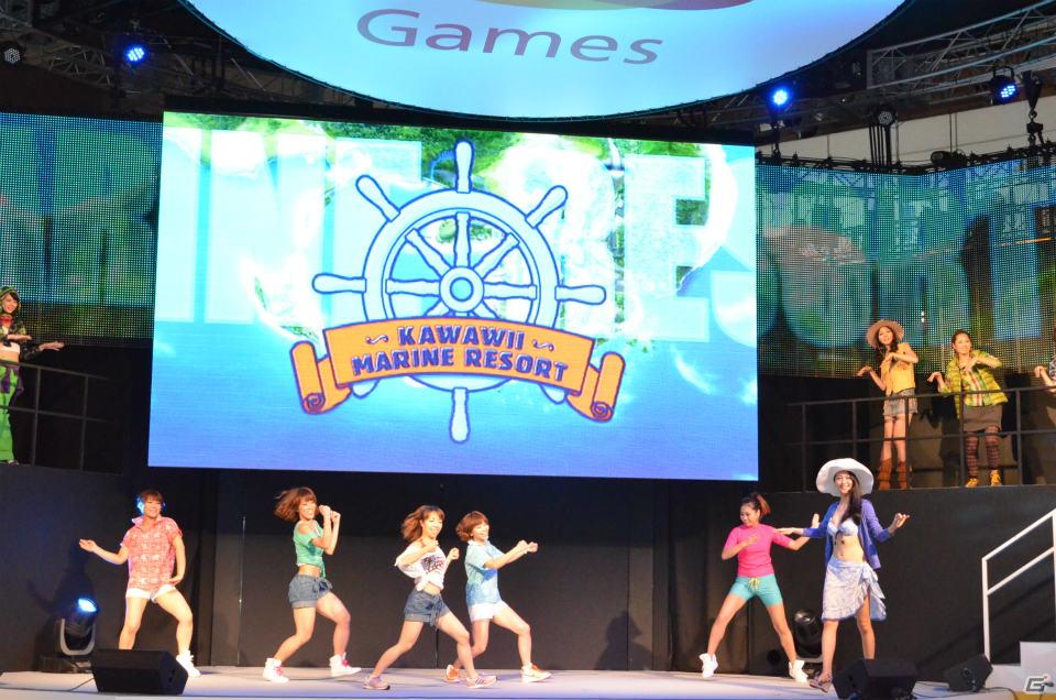 【TGS 2011】各リゾートをダンスで表現したWii「ゴーバケーション」演出ステージを実施の画像4