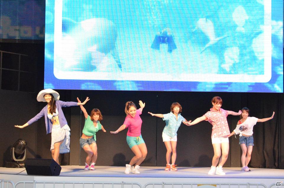 【TGS 2011】各リゾートをダンスで表現したWii「ゴーバケーション」演出ステージを実施の画像5
