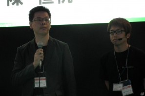 （写真左）開発プロデューサー・陳垣帆氏