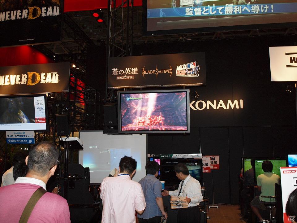 【TGS 2011】「ウイイレ」からソーシャルゲームまで幅広い出典で大いに盛り上がる！KONAMIブースレポートの画像10