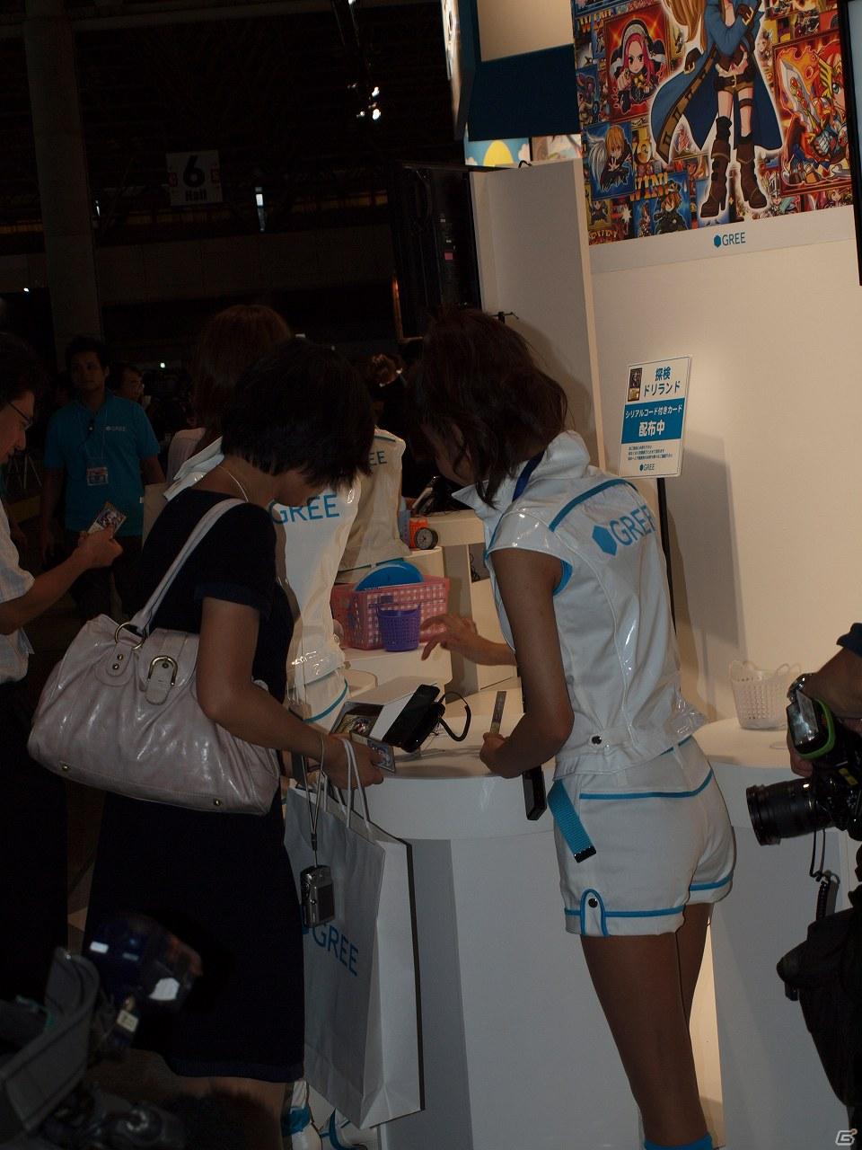 【TGS 2011】ゲーム業界を牽引する勢いは本物！試遊台も30以上設置してあったグリーブースレポートの画像3
