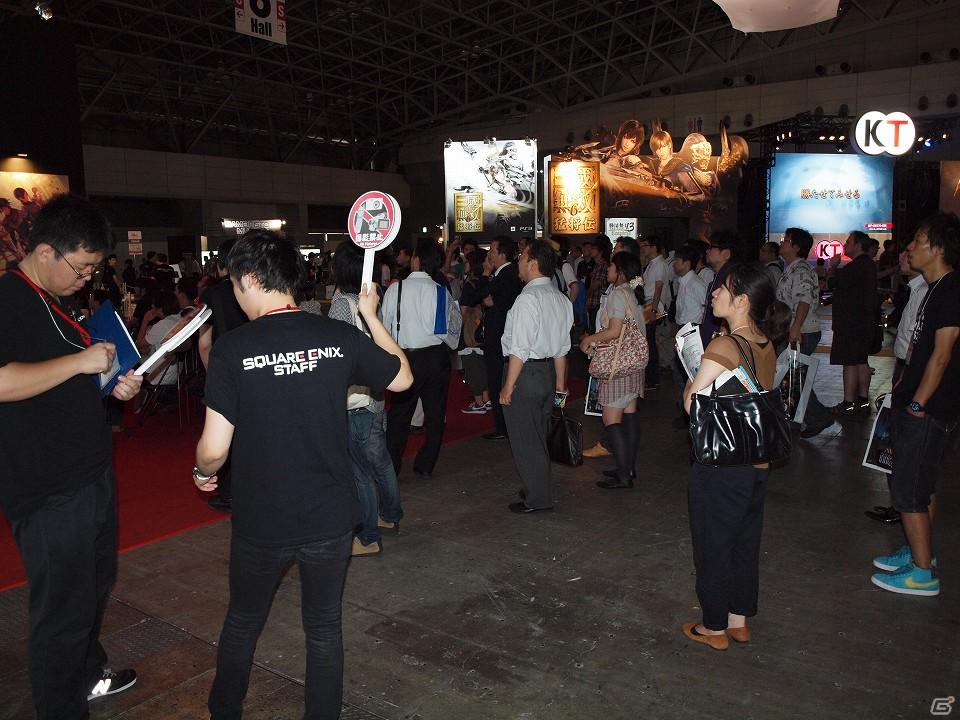 【TGS 2011】「ドラゴンクエスト」や「ファイナルファンタジー」の新作試遊もできるスクウェア・エニックスブースレポートの画像4