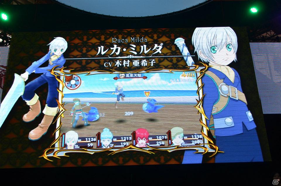【TGS 2011】もう一つのカウントダウンはPSP「テイルズ オブ ザ ヒーローズ ツインブレイヴ」！PS Vita「テイルズ オブ イノセンスR」の続報も公開された「テイルズ オブ」シリーズプレス発表会レポートの画像24