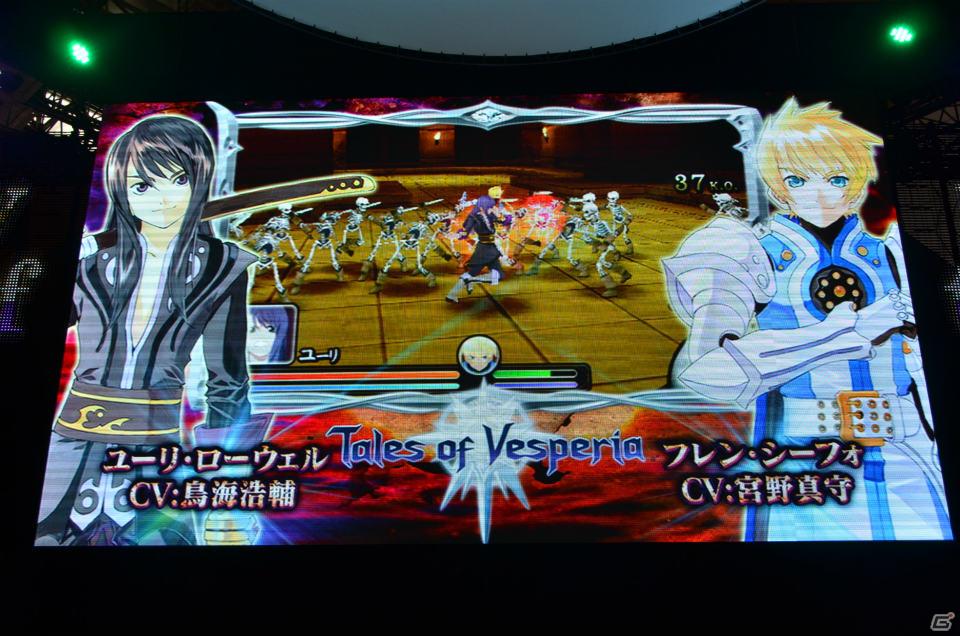 【TGS 2011】もう一つのカウントダウンはPSP「テイルズ オブ ザ ヒーローズ ツインブレイヴ」！PS Vita「テイルズ オブ イノセンスR」の続報も公開された「テイルズ オブ」シリーズプレス発表会レポートの画像8