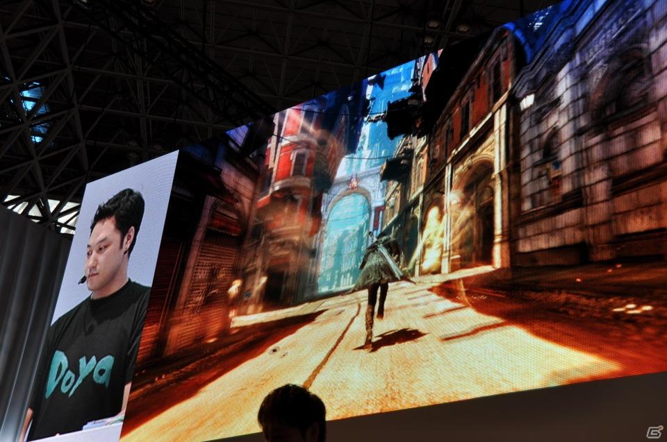 【TGS 2011】土屋P＆松山社長の最強タッグ「アスラズ ラース」最新情報＆「DmC Devil May Cry」実機デモプレイを国内初披露！カプコンスペシャルステージレポートの画像94