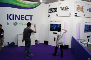 【TGS 2011】Kinectでマイケル・ジャクソンになりきろう！マイクロソフトブースレポートの画像3
