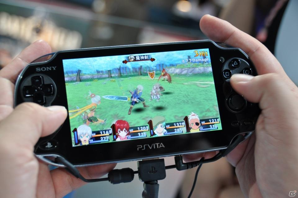 【TGS 2011】PSVitaタイトルをさわってみました。「麻雀格闘倶楽部」「ASPHALT」「王と魔王と7人の姫君たち」「テイルズ オブ イノセンスR」「イース～セルセタの樹海～」の画像112