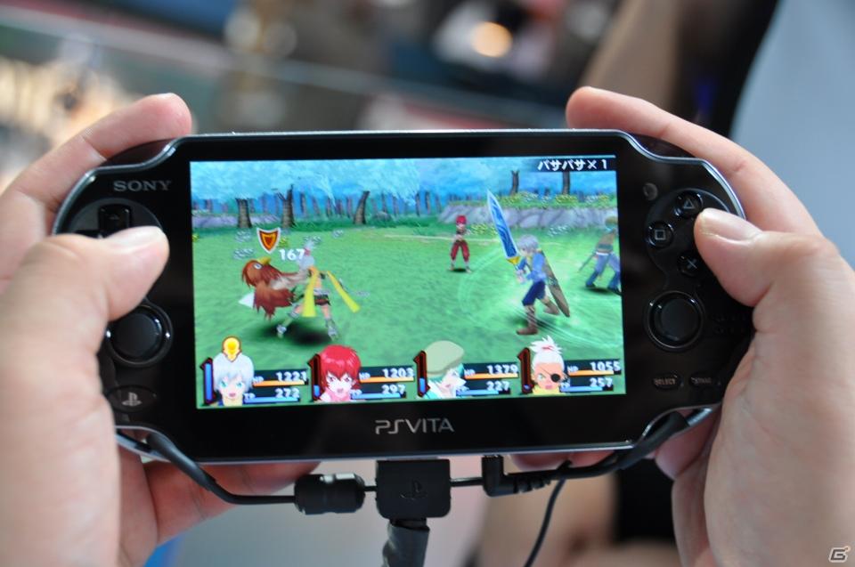 【TGS 2011】PSVitaタイトルをさわってみました。「麻雀格闘倶楽部」「ASPHALT」「王と魔王と7人の姫君たち」「テイルズ オブ イノセンスR」「イース～セルセタの樹海～」の画像118