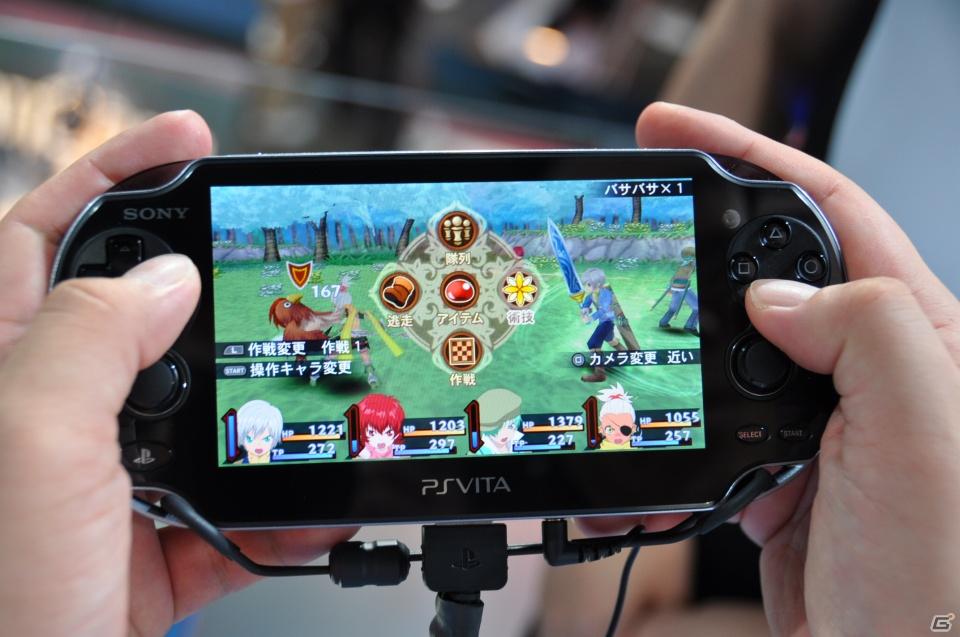 【TGS 2011】PSVitaタイトルをさわってみました。「麻雀格闘倶楽部」「ASPHALT」「王と魔王と7人の姫君たち」「テイルズ オブ イノセンスR」「イース～セルセタの樹海～」の画像120