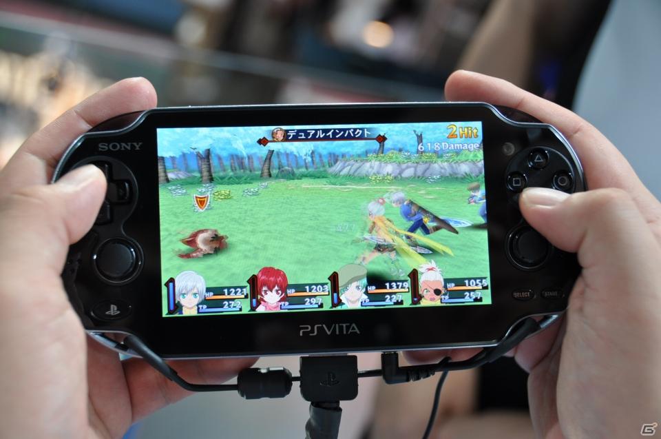 【TGS 2011】PSVitaタイトルをさわってみました。「麻雀格闘倶楽部」「ASPHALT」「王と魔王と7人の姫君たち」「テイルズ オブ イノセンスR」「イース～セルセタの樹海～」の画像121