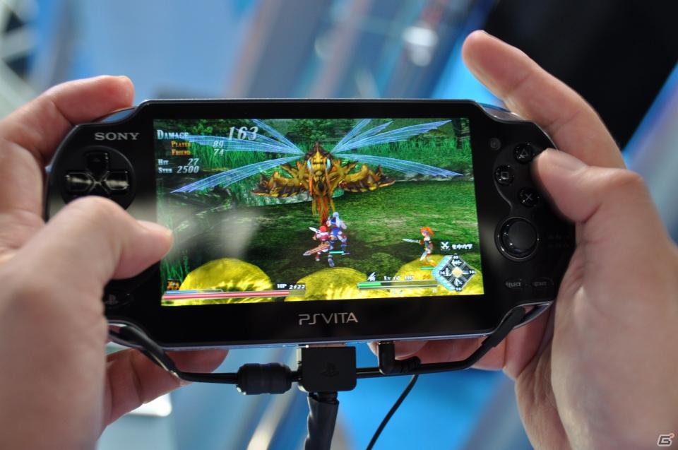 【TGS 2011】PSVitaタイトルをさわってみました。「麻雀格闘倶楽部」「ASPHALT」「王と魔王と7人の姫君たち」「テイルズ オブ イノセンスR」「イース～セルセタの樹海～」の画像155