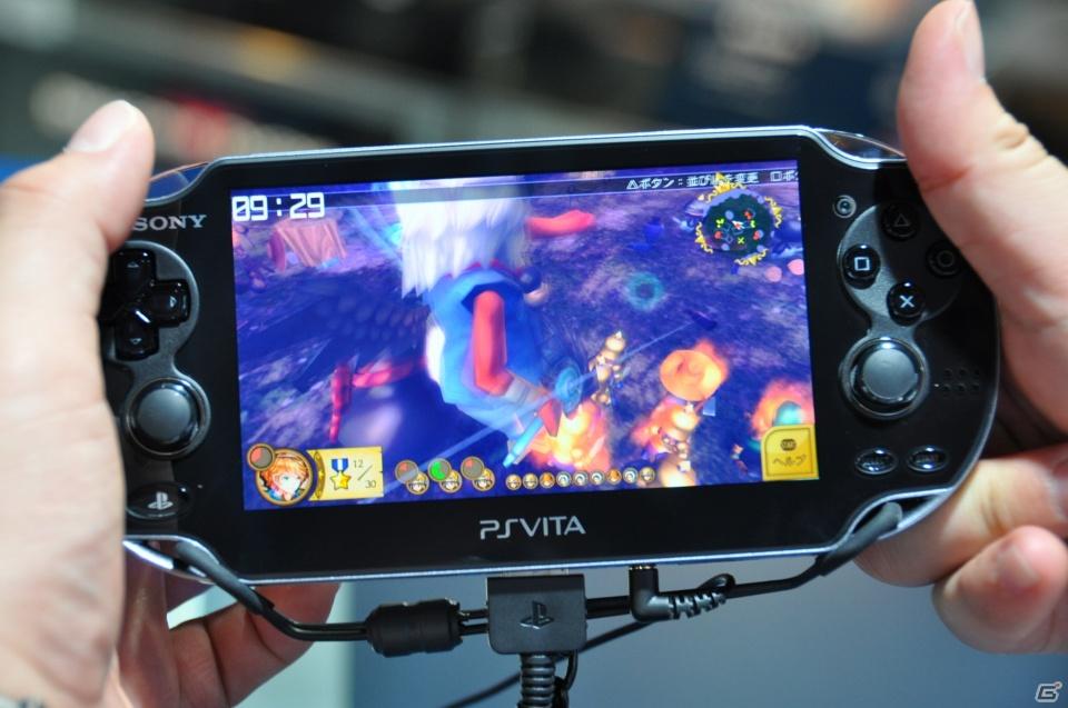 【TGS 2011】PSVitaタイトルをさわってみました。「麻雀格闘倶楽部」「ASPHALT」「王と魔王と7人の姫君たち」「テイルズ オブ イノセンスR」「イース～セルセタの樹海～」の画像69