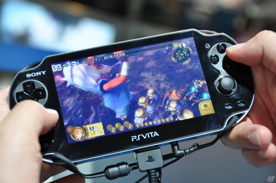 【TGS 2011】PSVitaタイトルをさわってみました。「麻雀格闘倶楽部」「ASPHALT」「王と魔王と7人の姫君たち」「テイルズ オブ イノセンスR」「イース～セルセタの樹海～」の画像73