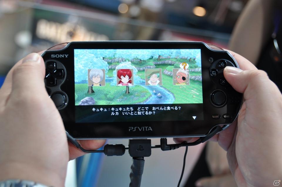 【TGS 2011】PSVitaタイトルをさわってみました。「麻雀格闘倶楽部」「ASPHALT」「王と魔王と7人の姫君たち」「テイルズ オブ イノセンスR」「イース～セルセタの樹海～」の画像79