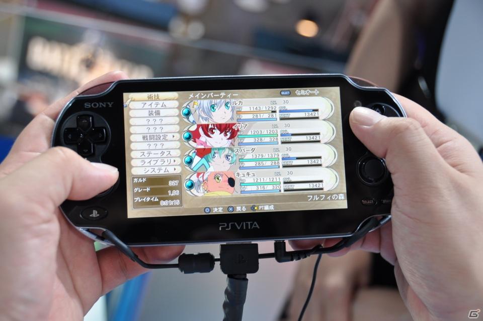 【TGS 2011】PSVitaタイトルをさわってみました。「麻雀格闘倶楽部」「ASPHALT」「王と魔王と7人の姫君たち」「テイルズ オブ イノセンスR」「イース～セルセタの樹海～」の画像99