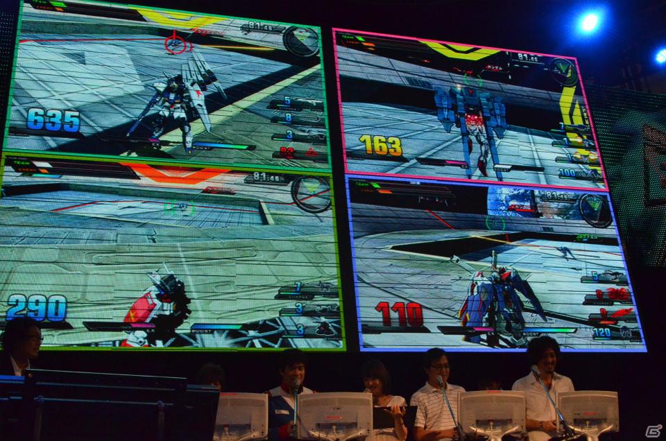 【TGS 2011】Wアムロが「エクストリームバーサス」対戦プレイで共演！？「ガンダムゲーム スペシャルステージ」レポートの画像19