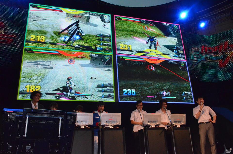 【TGS 2011】Wアムロが「エクストリームバーサス」対戦プレイで共演！？「ガンダムゲーム スペシャルステージ」レポートの画像21