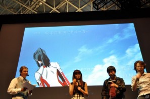 【TGS 2011】ゲストに遠藤綾さんと山口理恵さんを迎えてトーク＆ミニライブ＆実機デモプレイ実施。PSP「戦律のストラタス」スペシャルステージレポートの画像106