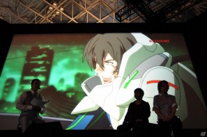 【TGS 2011】ゲストに遠藤綾さんと山口理恵さんを迎えてトーク＆ミニライブ＆実機デモプレイ実施。PSP「戦律のストラタス」スペシャルステージレポートの画像22