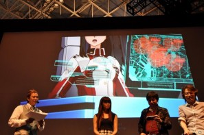 【TGS 2011】ゲストに遠藤綾さんと山口理恵さんを迎えてトーク＆ミニライブ＆実機デモプレイ実施。PSP「戦律のストラタス」スペシャルステージレポートの画像84