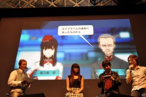 【TGS 2011】ゲストに遠藤綾さんと山口理恵さんを迎えてトーク＆ミニライブ＆実機デモプレイ実施。PSP「戦律のストラタス」スペシャルステージレポートの画像95
