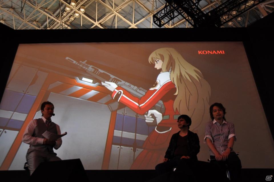 【TGS 2011】ゲストに遠藤綾さんと山口理恵さんを迎えてトーク＆ミニライブ＆実機デモプレイ実施。PSP「戦律のストラタス」スペシャルステージレポートの画像25