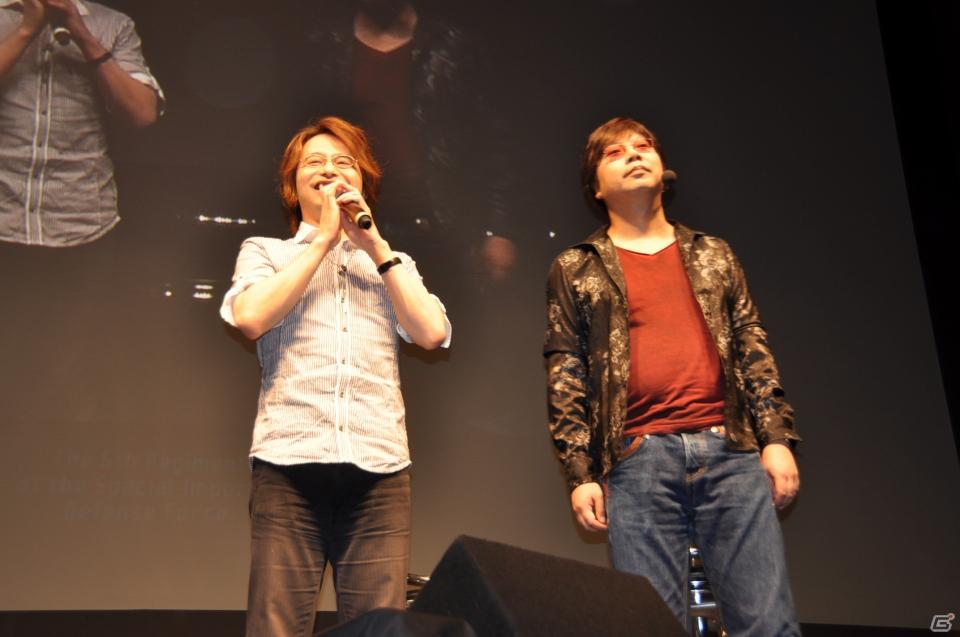 【TGS 2011】ゲストに遠藤綾さんと山口理恵さんを迎えてトーク＆ミニライブ＆実機デモプレイ実施。PSP「戦律のストラタス」スペシャルステージレポートの画像3