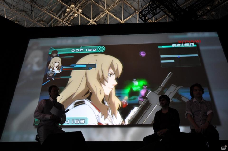 【TGS 2011】ゲストに遠藤綾さんと山口理恵さんを迎えてトーク＆ミニライブ＆実機デモプレイ実施。PSP「戦律のストラタス」スペシャルステージレポートの画像41