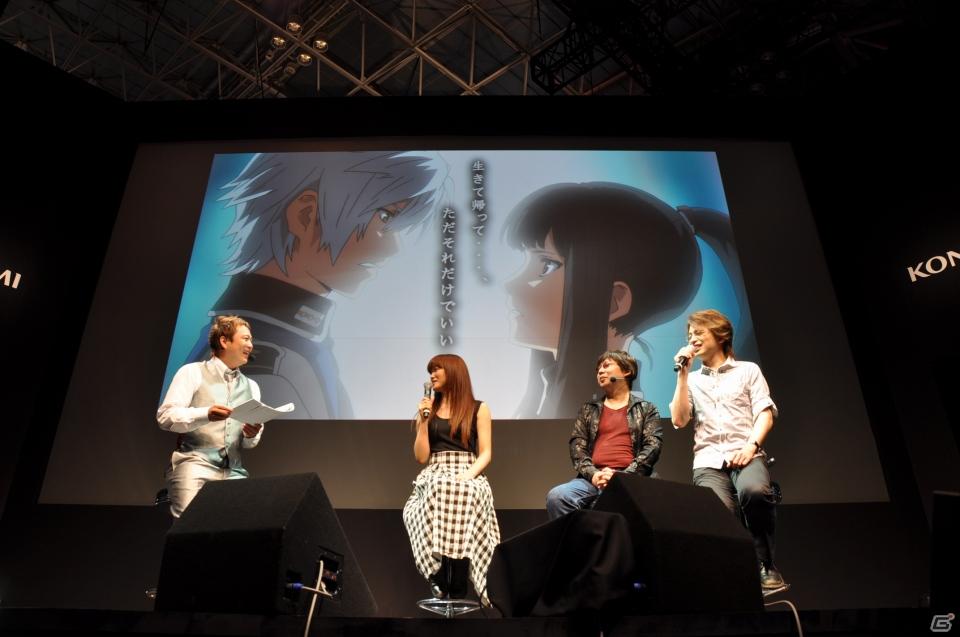【TGS 2011】ゲストに遠藤綾さんと山口理恵さんを迎えてトーク＆ミニライブ＆実機デモプレイ実施。PSP「戦律のストラタス」スペシャルステージレポートの画像78