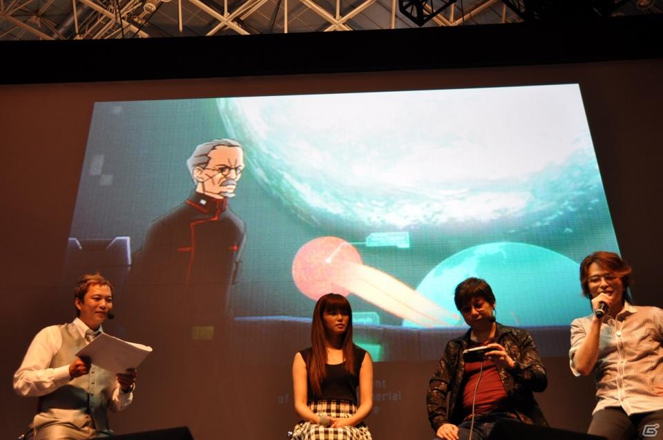 【TGS 2011】ゲストに遠藤綾さんと山口理恵さんを迎えてトーク＆ミニライブ＆実機デモプレイ実施。PSP「戦律のストラタス」スペシャルステージレポートの画像83