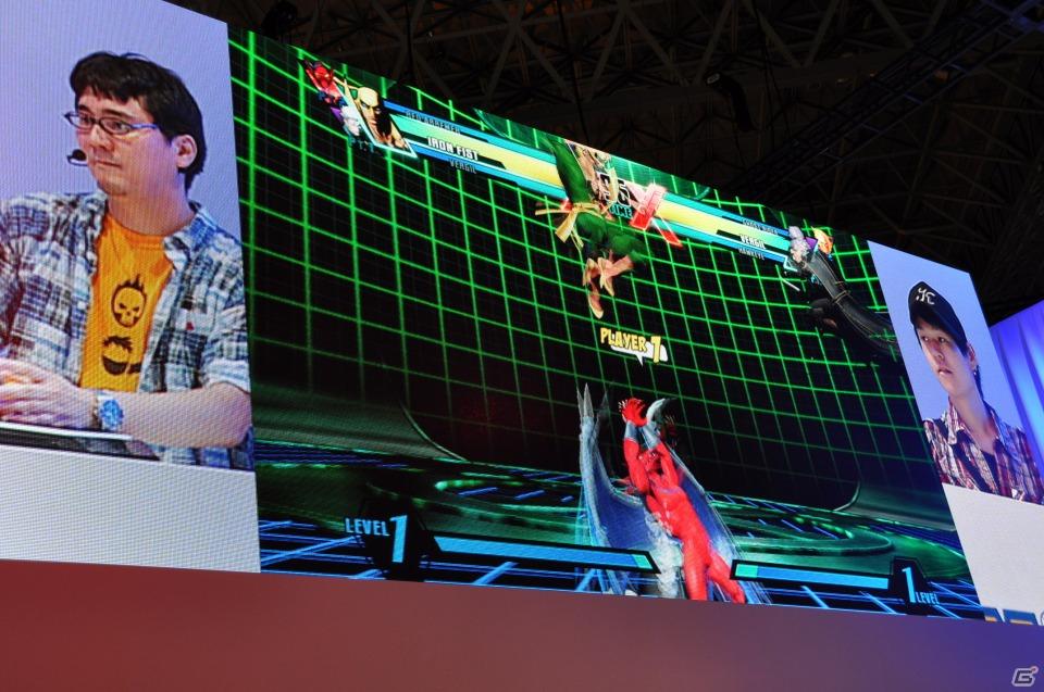 【TGS 2011】バージル、そしてアイアンフィストが参戦決定！デモプレイでは会場からの挑戦者にバージルでボコられるNeo_G！？「ULTIMATE MARVEL VS.CAPCOM 3」スペシャルステージレポの画像129