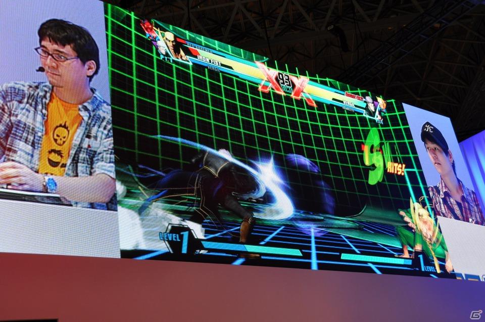 【TGS 2011】バージル、そしてアイアンフィストが参戦決定！デモプレイでは会場からの挑戦者にバージルでボコられるNeo_G！？「ULTIMATE MARVEL VS.CAPCOM 3」スペシャルステージレポの画像132