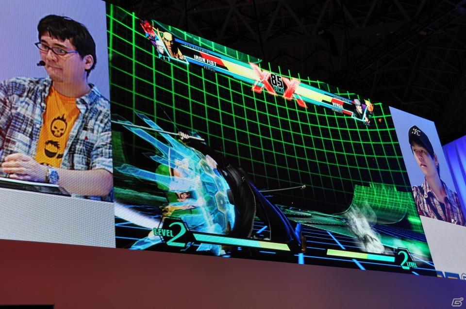 【TGS 2011】バージル、そしてアイアンフィストが参戦決定！デモプレイでは会場からの挑戦者にバージルでボコられるNeo_G！？「ULTIMATE MARVEL VS.CAPCOM 3」スペシャルステージレポの画像136