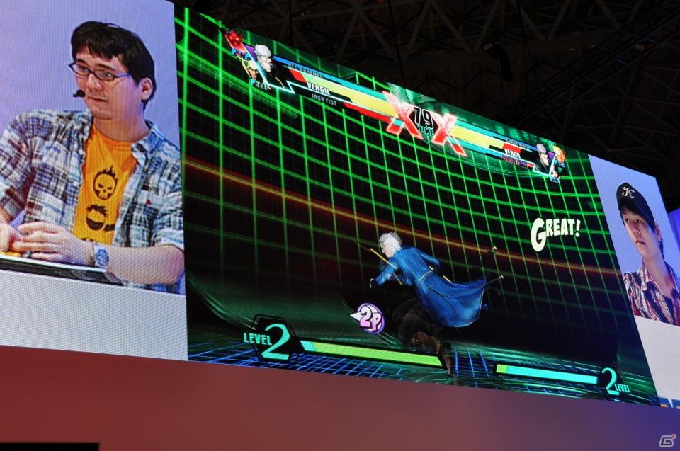 【TGS 2011】バージル、そしてアイアンフィストが参戦決定！デモプレイでは会場からの挑戦者にバージルでボコられるNeo_G！？「ULTIMATE MARVEL VS.CAPCOM 3」スペシャルステージレポの画像144