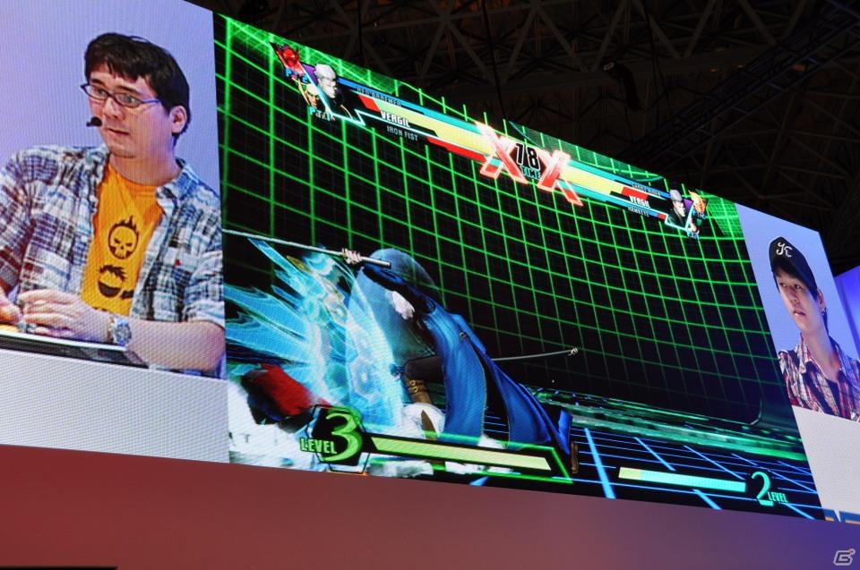 【TGS 2011】バージル、そしてアイアンフィストが参戦決定！デモプレイでは会場からの挑戦者にバージルでボコられるNeo_G！？「ULTIMATE MARVEL VS.CAPCOM 3」スペシャルステージレポの画像145