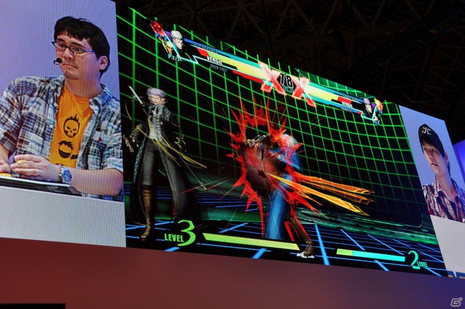 【TGS 2011】バージル、そしてアイアンフィストが参戦決定！デモプレイでは会場からの挑戦者にバージルでボコられるNeo_G！？「ULTIMATE MARVEL VS.CAPCOM 3」スペシャルステージレポの画像146