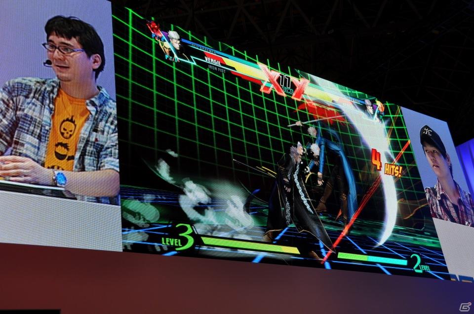 【TGS 2011】バージル、そしてアイアンフィストが参戦決定！デモプレイでは会場からの挑戦者にバージルでボコられるNeo_G！？「ULTIMATE MARVEL VS.CAPCOM 3」スペシャルステージレポの画像147