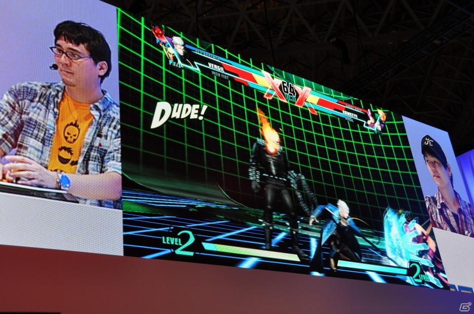 【TGS 2011】バージル、そしてアイアンフィストが参戦決定！デモプレイでは会場からの挑戦者にバージルでボコられるNeo_G！？「ULTIMATE MARVEL VS.CAPCOM 3」スペシャルステージレポの画像153