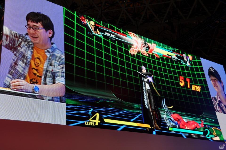 【TGS 2011】バージル、そしてアイアンフィストが参戦決定！デモプレイでは会場からの挑戦者にバージルでボコられるNeo_G！？「ULTIMATE MARVEL VS.CAPCOM 3」スペシャルステージレポの画像156