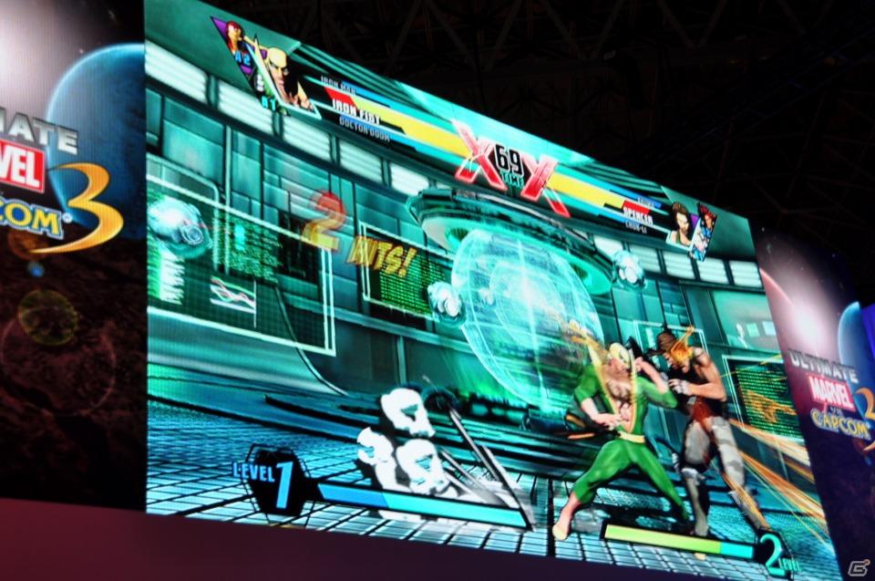 【TGS 2011】バージル、そしてアイアンフィストが参戦決定！デモプレイでは会場からの挑戦者にバージルでボコられるNeo_G！？「ULTIMATE MARVEL VS.CAPCOM 3」スペシャルステージレポの画像24
