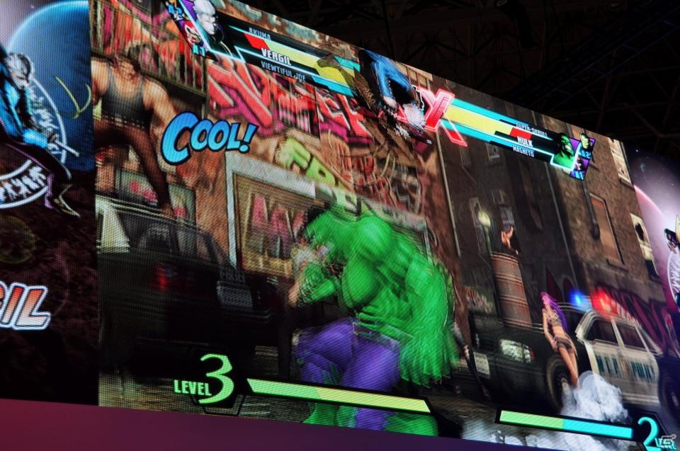 【TGS 2011】バージル、そしてアイアンフィストが参戦決定！デモプレイでは会場からの挑戦者にバージルでボコられるNeo_G！？「ULTIMATE MARVEL VS.CAPCOM 3」スペシャルステージレポの画像81