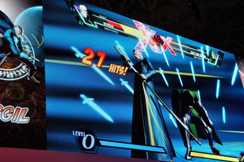 【TGS 2011】バージル、そしてアイアンフィストが参戦決定！デモプレイでは会場からの挑戦者にバージルでボコられるNeo_G！？「ULTIMATE MARVEL VS.CAPCOM 3」スペシャルステージレポの画像89