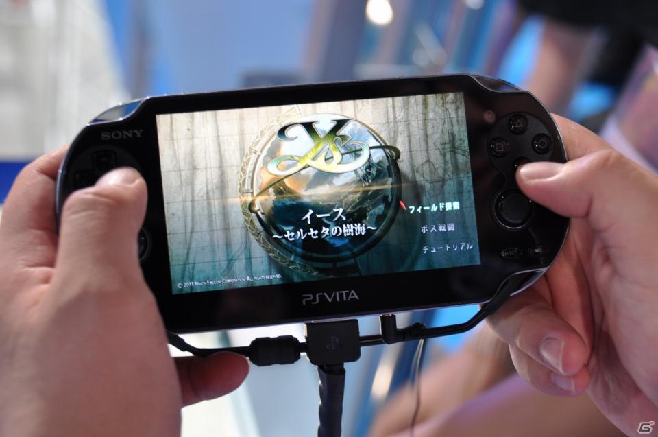 【TGS 2011】さらなる進化を遂げた“イースアクション”が気持ちイイ！PS Vita「イース ～セルセタの樹海～」プレイレポートの画像1