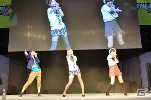 【TGS 2011】長谷川さん、沼倉さん、浅倉さんが竜宮小町の新曲を熱唱！9月16日に行われた「アイドルマスター」ステージを紹介の画像17