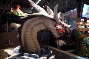 【TGS 2011】新たなモンスターや操作システムなど新要素がてんこもり！3DS「モンスターハンター3(トライ) G」ステージリポートの画像8
