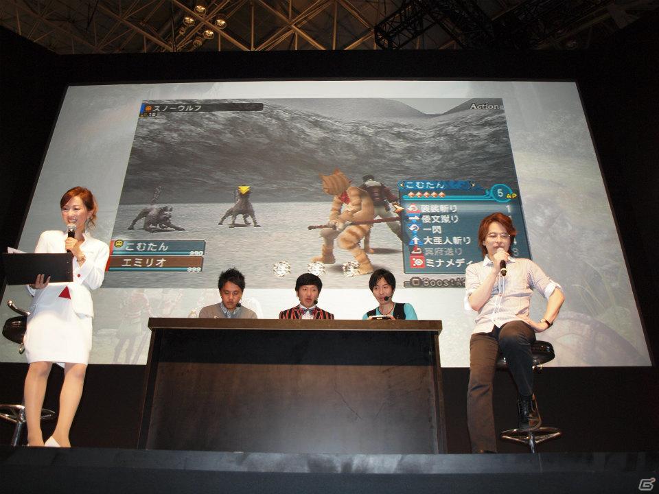 【TGS 2011】コナミとトライエースが送り出す新作RPG「フロンティアゲート」の魅力が満載！スペシャルステージの詳細リポートの画像7