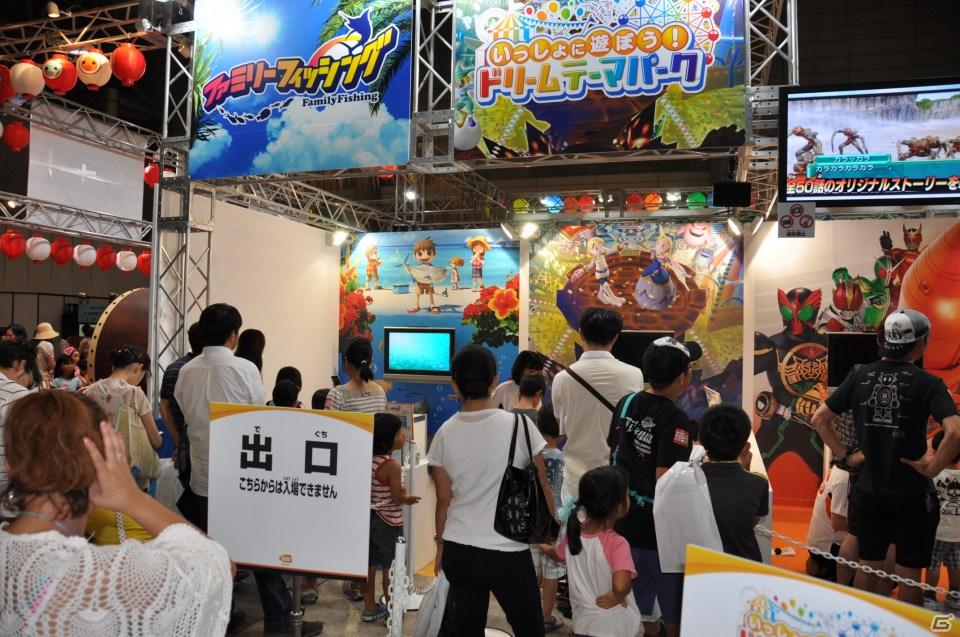 【TGS 2011】仮面ライダー フォーゼにクッキングママも！家族で楽しめるファミリーコーナーレポートの画像4